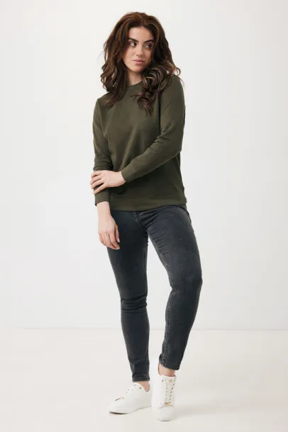  Iqoniq Etosha lagani pulover od recikliranog pamuka, 280 g/m² - iqoniq khaki