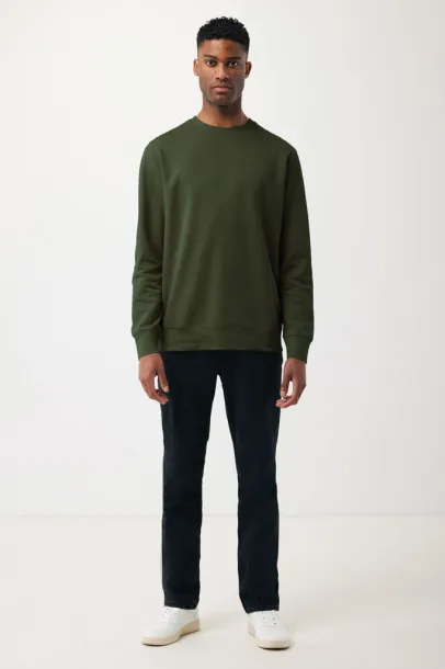  Iqoniq Etosha lightweight recycled cotton crew neck - iqoniq khaki