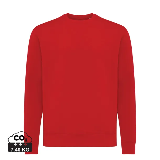  Iqoniq Etosha lightweight recycled cotton crew neck - iqoniq Red 