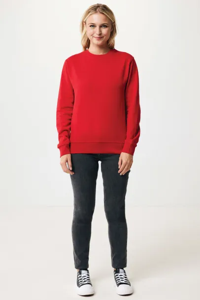  Iqoniq Etosha lightweight recycled cotton crew neck - iqoniq Crvena