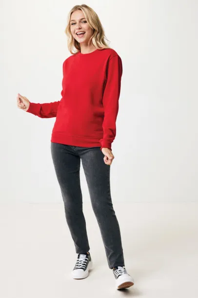 Iqoniq Etosha lightweight recycled cotton crew neck - iqoniq Crvena