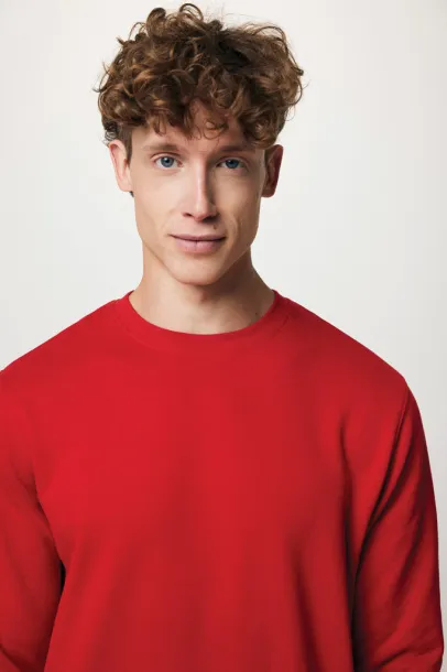  Iqoniq Etosha lightweight recycled cotton crew neck - iqoniq Crvena