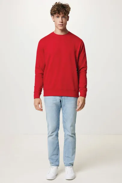  Iqoniq Etosha lightweight recycled cotton crew neck - iqoniq Crvena