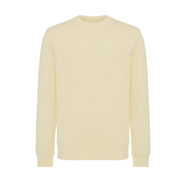  Iqoniq Etosha lightweight recycled cotton crew neck - iqoniq cream yellow 