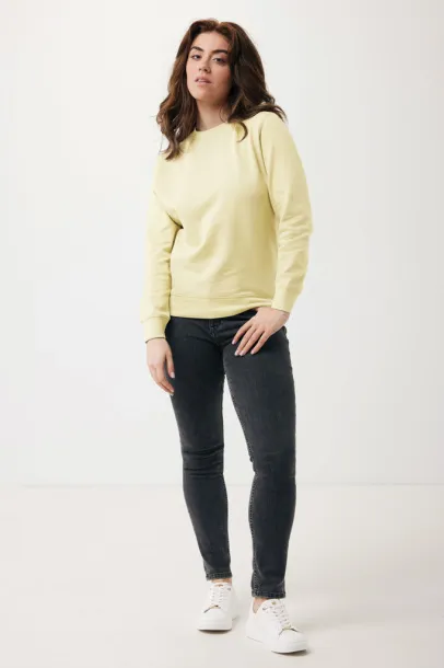  Iqoniq Etosha lightweight recycled cotton crew neck - iqoniq cream yellow 