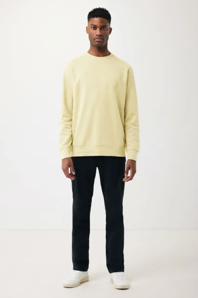  Iqoniq Etosha lightweight recycled cotton crew neck - iqoniq cream yellow 