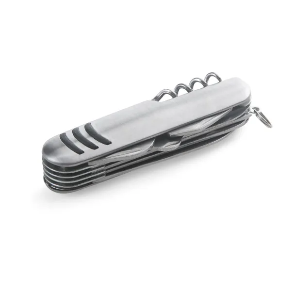 KAPRUN Multifunction pocket knife Satin silver