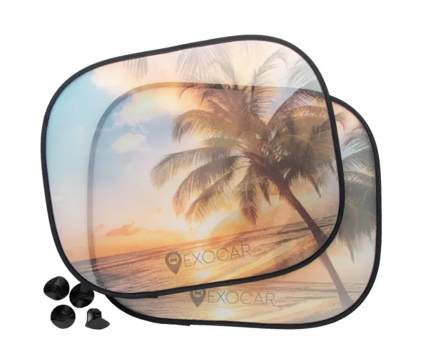 Suboside sublimation car sunshades White