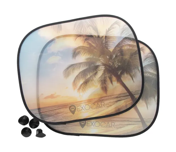 Suboside sublimation car sunshades White