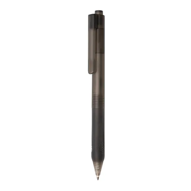  X9 frosted pen with silicon grip - XD Collection Black 