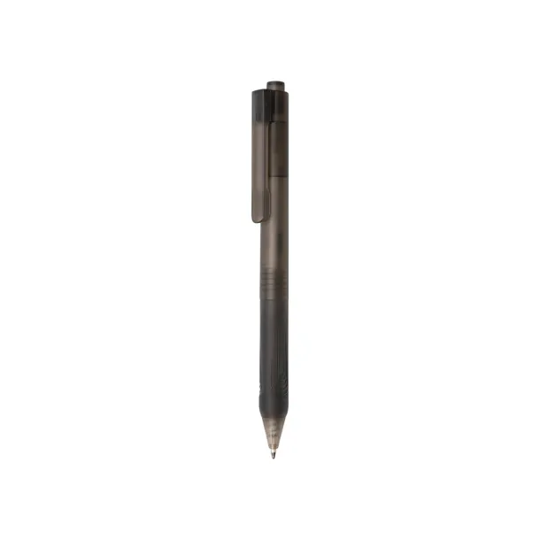  X9 frosted pen with silicon grip - XD Collection Black 