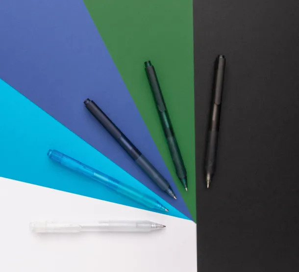  X9 frosted pen with silicon grip - XD Collection Black 