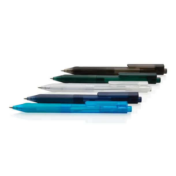  X9 frosted pen with silicon grip - XD Collection Black 