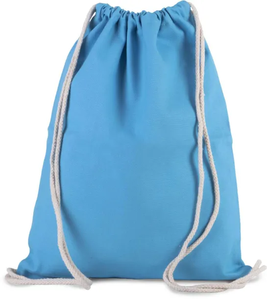  DRAWSTRING BAG WITH THICK STRAPS - Kimood Surf Blue