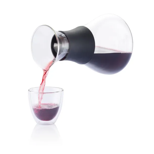  Glu mulled wine set with glasses Black Brown