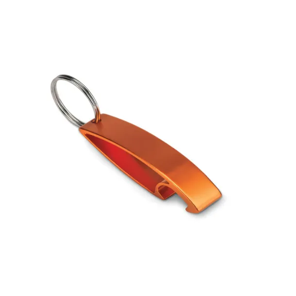 COLOUR TWICES Keyring bottle opener Orange