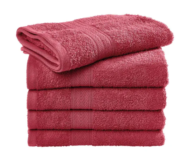  Rhine Guest Towel 30x50 cm - SG Accessories - TOWELS (Ex JASSZ Towels) Crvena