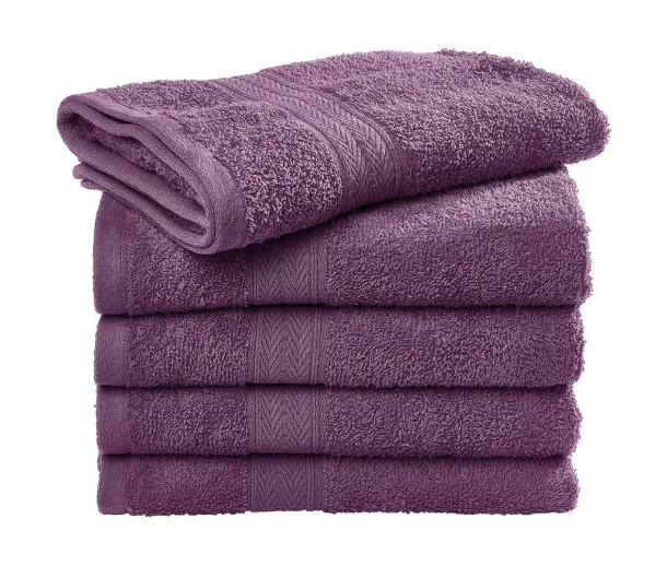  Rhine Guest Towel 30x50 cm - SG Accessories - TOWELS (Ex JASSZ Towels) Aubergine