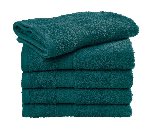  Rhine Guest Towel 30x50 cm - SG Accessories - TOWELS (Ex JASSZ Towels) Emerald Green