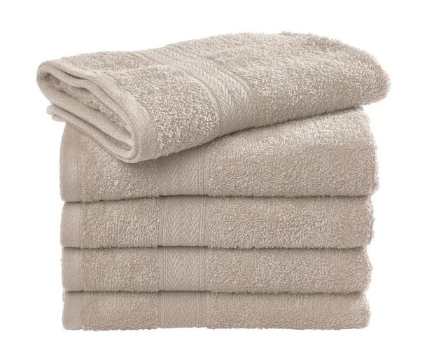  Rhine Guest Towel 30x50 cm - SG Accessories - TOWELS (Ex JASSZ Towels) Pastel Macchiato