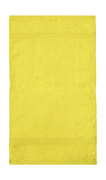  Rhine Guest Towel 30x50 cm - SG Accessories - TOWELS (Ex JASSZ Towels) Bright Yellow