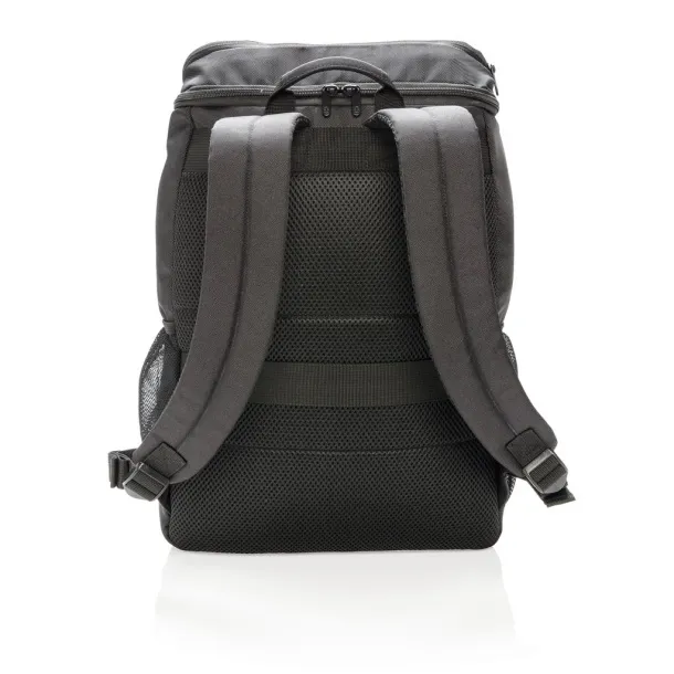  Swiss Peak AWARE™ easy access 15" laptop backpack - Swiss Peak Black 