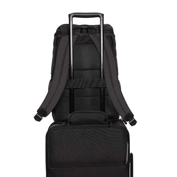  Swiss Peak AWARE™ easy access 15" laptop backpack - Swiss Peak Black 