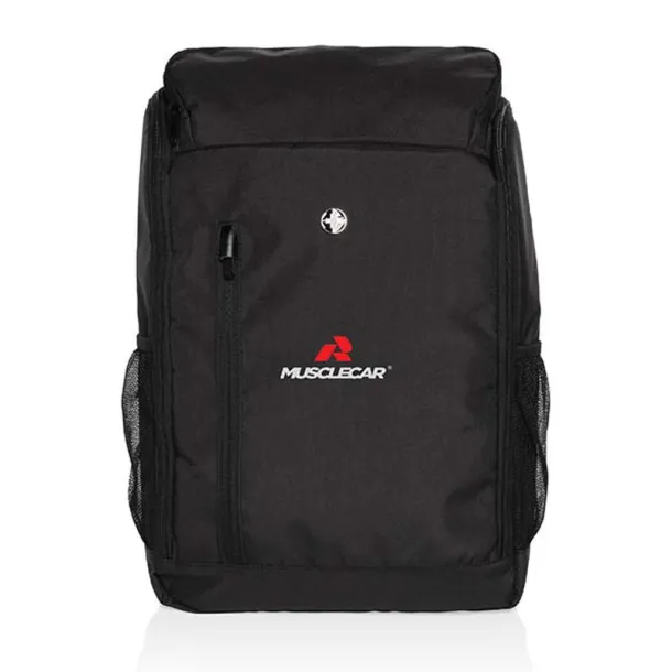  Swiss Peak AWARE™ easy access 15" laptop backpack - Swiss Peak Black 