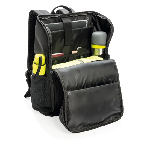  Swiss Peak AWARE™ praktični ruksak za 15,6" laptop - Swiss Peak Crna