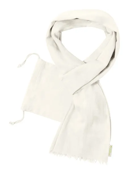 Betty organic cotton scarf Natural