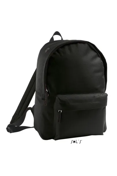 SOL'S RIDER 600D POLYESTER RUCKSACK - SOL'S Black