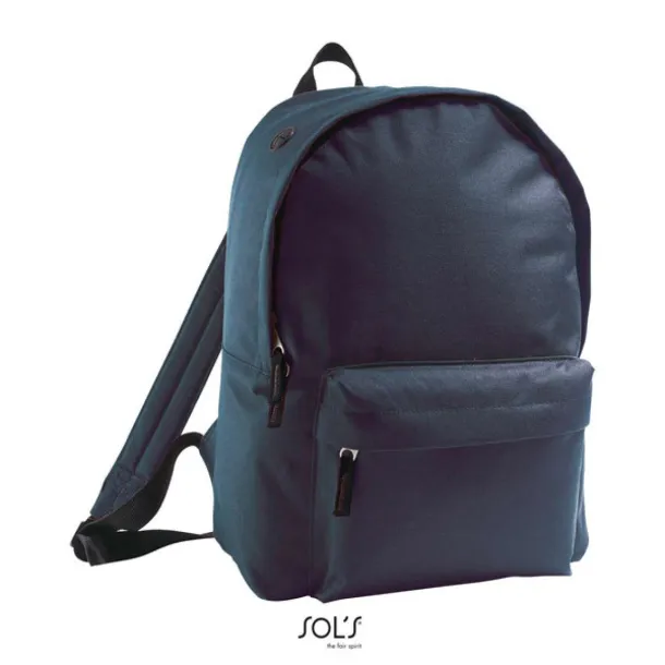 SOL'S RIDER 600D POLYESTER RUCKSACK - SOL'S French Navy