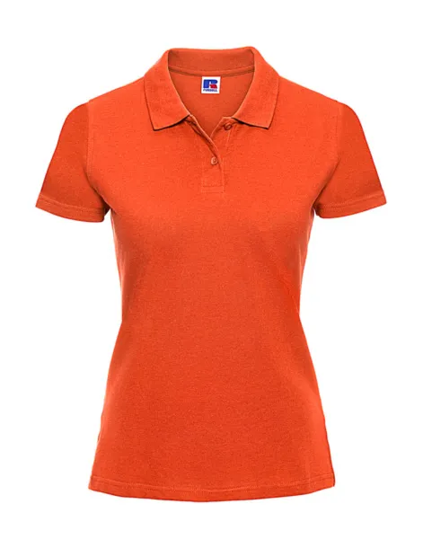  Ladies' Classic Cotton Polo - Russell  Narančasta