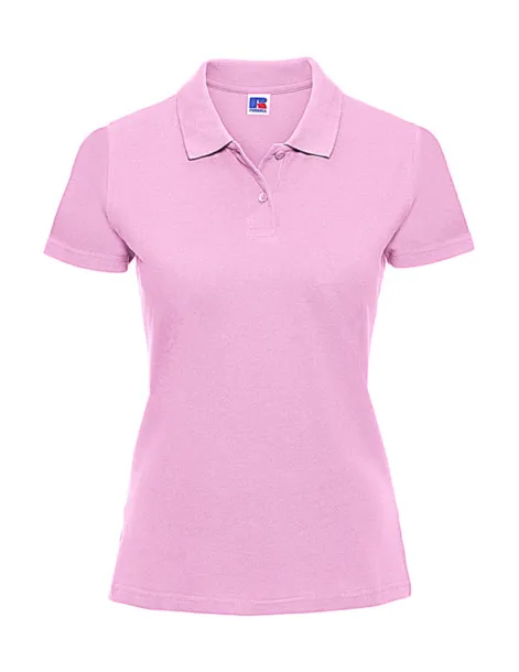  Klasična pamučna ženska polo majica - Russell  Candy Pink