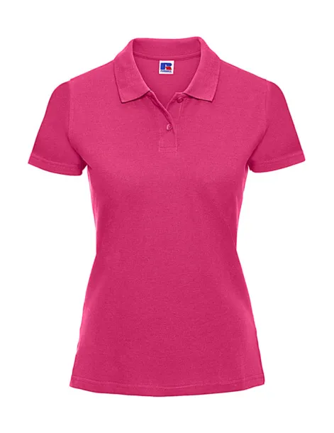  Ladies' Classic Cotton Polo - Russell  Fuchsia