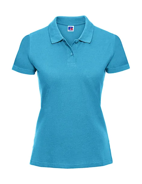  Ladies' Classic Cotton Polo - Russell  Turquoise