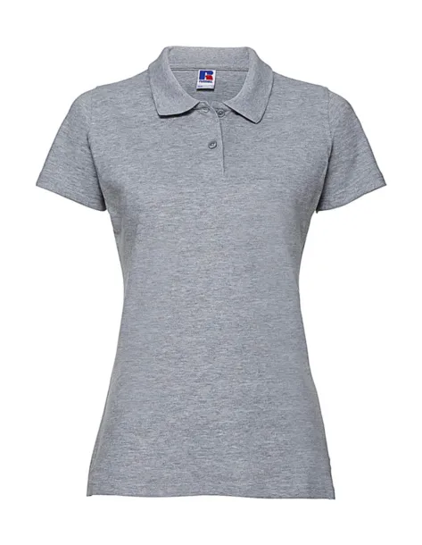  Ladies' Classic Cotton Polo - Russell  Light Oxford