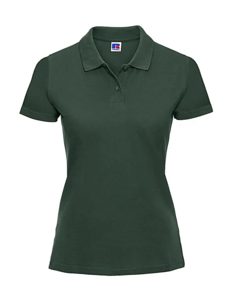  Ladies' Classic Cotton Polo - Russell  Bottle Green