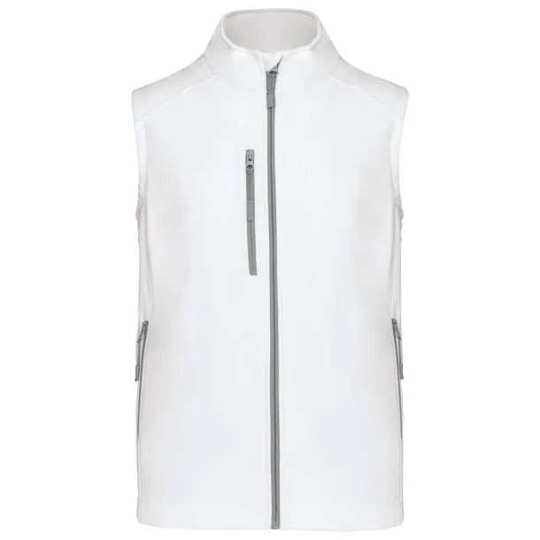  MEN'S SOFTSHELL BODYWARMER - Kariban White