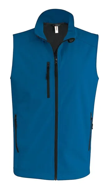  MEN'S SOFTSHELL BODYWARMER - Kariban Heather Sapphire