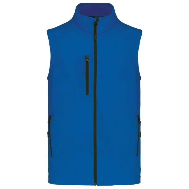  Muški softshell prsluk - Kariban Heather Sapphire