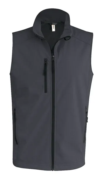  MEN'S SOFTSHELL BODYWARMER - Kariban Titanium