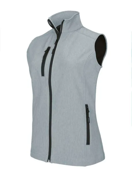  Muški softshell prsluk - Kariban Marl Grey