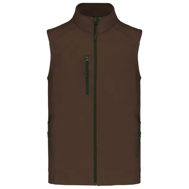  MEN'S SOFTSHELL BODYWARMER - Kariban Chocolate