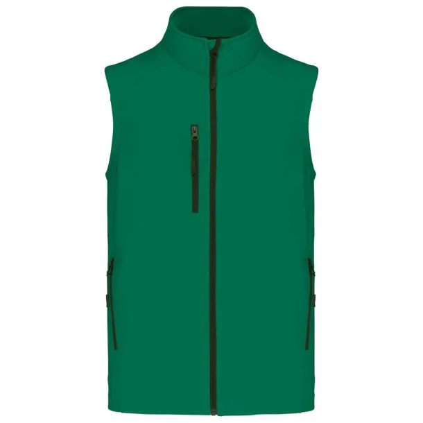  MEN'S SOFTSHELL BODYWARMER - Kariban Kelly zelena