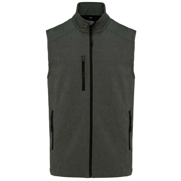  MEN'S SOFTSHELL BODYWARMER - Kariban Marl Green