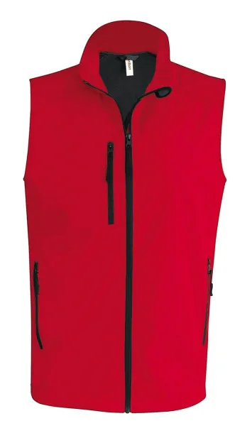  MEN'S SOFTSHELL BODYWARMER - Kariban Red