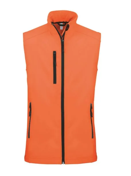  MEN'S SOFTSHELL BODYWARMER - Kariban Fluorescent Orange