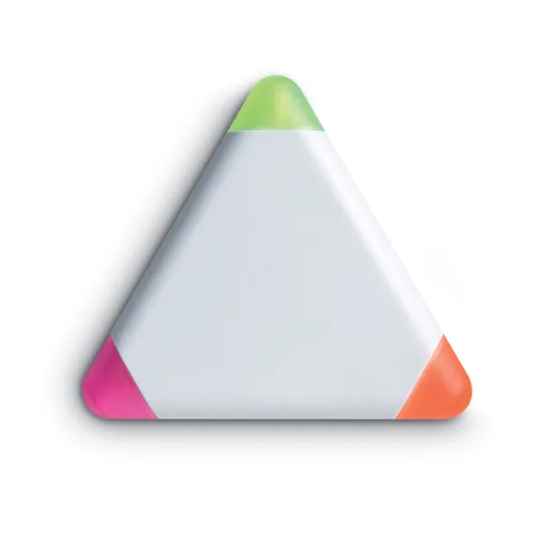 TRIANGULO Triangular highlighter White