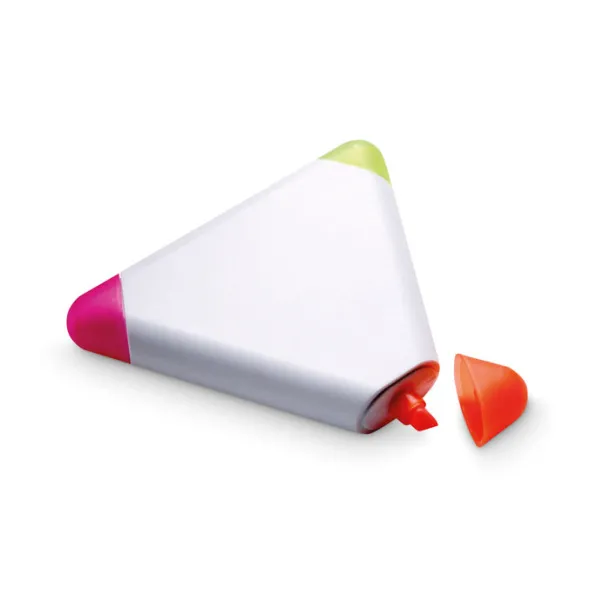 TRIANGULO Triangular highlighter White